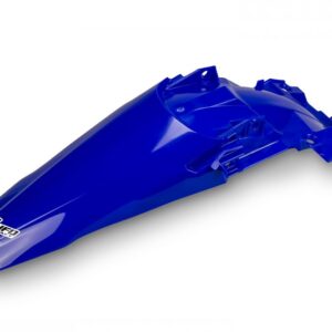 plastique ufo garde boue arrière enduro yamaha 250 450 wrf 2024 2025 bleu