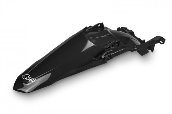 plastique ufo garde boue arrière enduro yamaha 250 450 wrf 2024 2025 noir