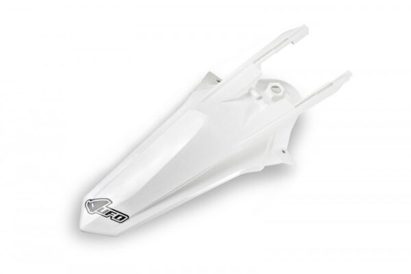plastique ufo garde boue arriere motocross gasgas 85 mc 2021 2022 2023 2024 blanc