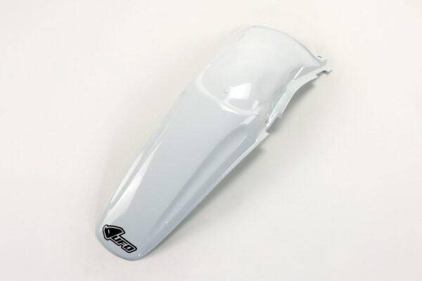 plastique ufo garde boue arriere motocross honda 125 250 cr 2001 2002 blanc