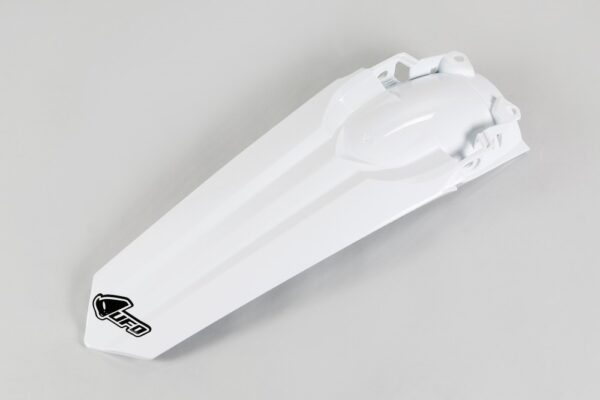 plastique ufo garde boue arrière motocross honda 250 450 crf 2017 2018 2019 2020 2021 blanc