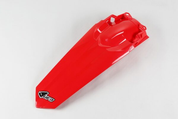plastique ufo garde boue arrière motocross honda 250 450 crf 2017 2018 2019 2020 2021 rouge