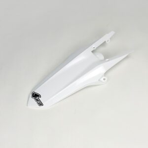 plastique ufo garde boue arriere motocross husqvarna 125 250 350 450 tc fc 2014 2015 blanc
