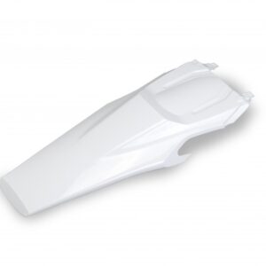 plastique ufo garde boue arrière motocross husqvarna 125 250 350 450 tc fc 2019 2020 2021 2022 blanc