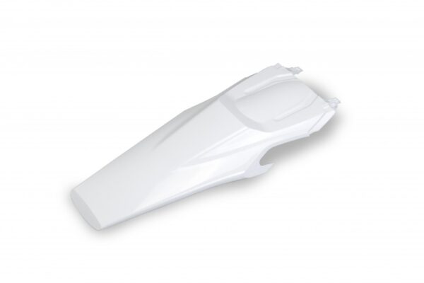 plastique ufo garde boue arrière motocross husqvarna 125 250 350 450 tc fc 2019 2020 2021 2022 blanc