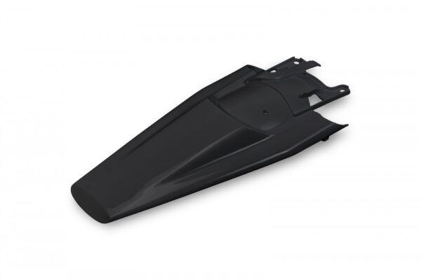 plastique ufo garde boue arriere motocross husqvarna 125 250 350 450 tc fc 2023 2024 noir