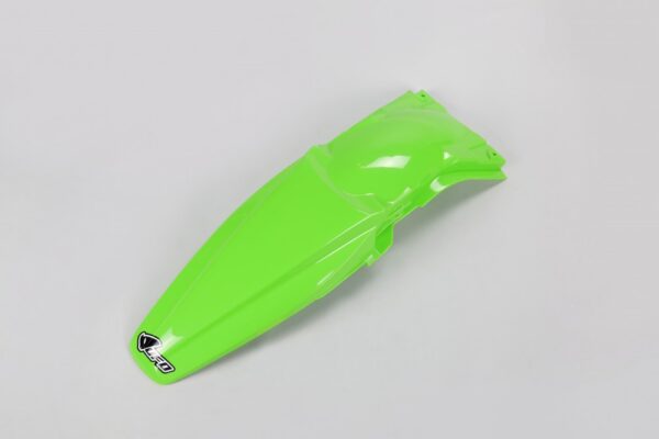 plastique ufo garde boue arrière motocross kawasaki 250 450 kxf 2009 2010 2011 2012 vert
