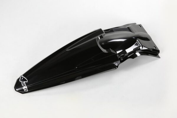plastique ufo garde boue arriere motocross kawasaki 250 kxf 2017 2018 2019 2020 noir