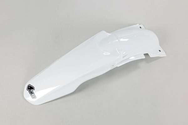 plastique ufo garde boue arrière motocross suzuki 125 250 rm 2001 2002 2003 2004 2005 2006 2007 2008 2009 2010 2011 2012 blanc