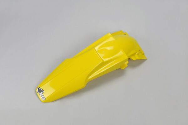 plastique ufo garde boue arrière motocross suzuki 450 rmz 2008 2017 jaune