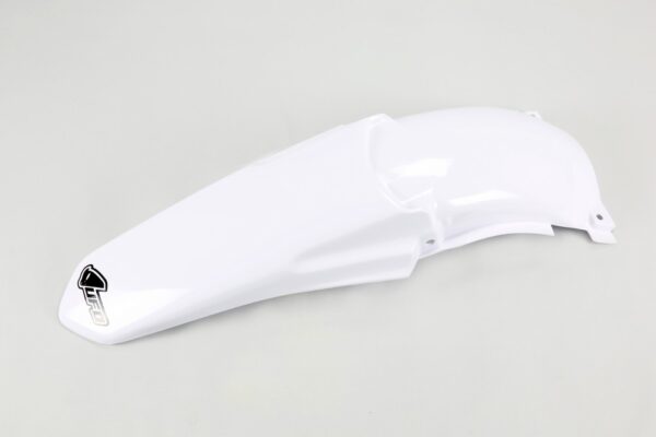 plastique ufo garde boue arrière motocross yamaha 125 250 yz 2002 2003 2004 2005 2006 2007 2008 2009 2010 2011 2012 2013 2014 blanc