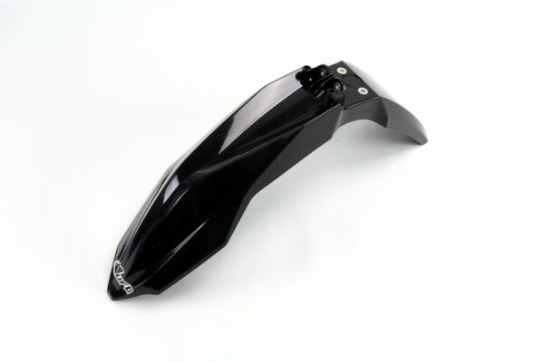 plastique ufo garde boue avant enduro husqvarna 125 250 300 350 450 500 te fe 2014 2015 2016 noir