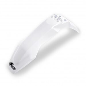 plastique ufo garde boue avant enduro husqvarna 125 250 300 350 450 500 te fe 2017 2018 2019 2020 2021 2022 2023 blanc