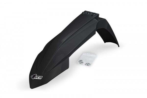 plastique ufo garde boue avant enduro ktm 125 250 300 350 450 500 exc excf 2024 2025 noir
