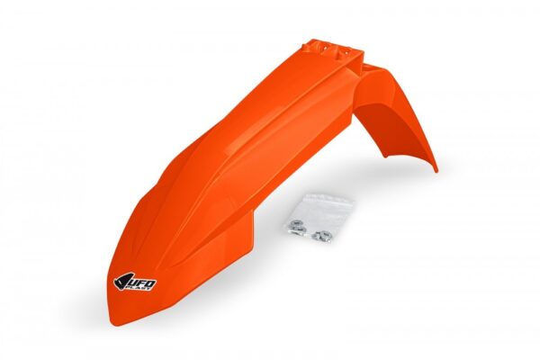plastique ufo garde boue avant enduro ktm 125 250 300 350 450 500 exc excf 2024 2025 orange