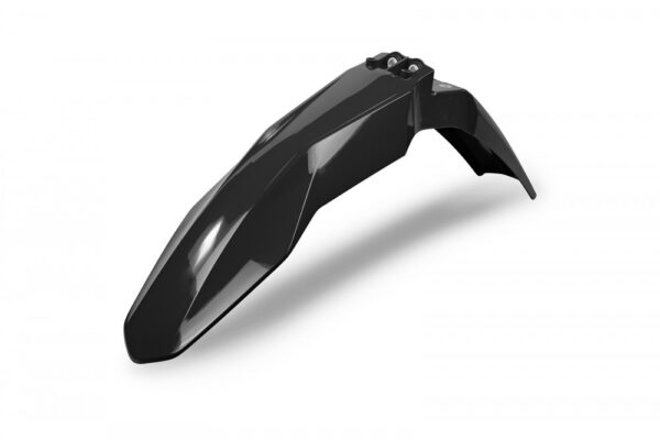 plastique ufo garde boue avant motocross gasgas 125 250 350 450 mc mcf 2021 2022 2023 noir