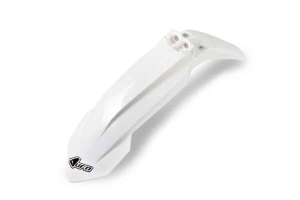 plastique ufo garde boue avant motocross gasgas 85 mc 2021 2022 2023 2024 blanc
