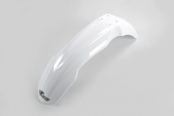 plastique ufo garde boue avant motocross honda 125 250 450 cr crf 2002 2003 2004 2005 2006 2007 2008 2009 2010 2011 2012 blanc