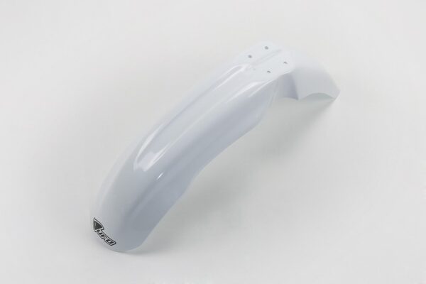 plastique ufo garde boue avant motocross honda 125 250 cr 2001 2002 blanc