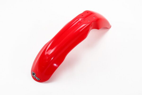 plastique ufo garde boue avant motocross honda 125 250 cr 2001 2002 rouge