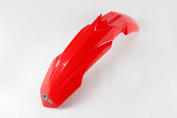 plastique ufo garde boue avant motocross honda 250 450 crf 2017 2018 2019 2020 2021 rouge