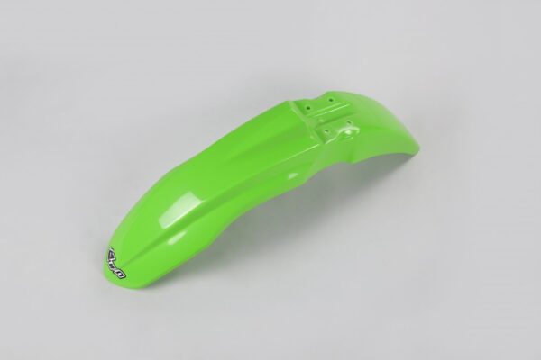plastique ufo garde boue avant motocross kawasaki 250 450 kxf 2009 2010 2011 2012 vert