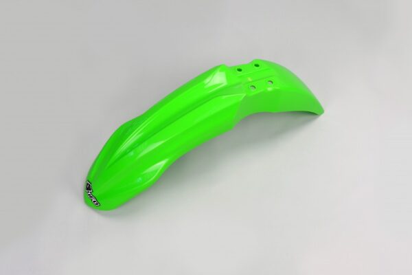 plastique ufo garde boue avant motocross kawasaki 250 450 kxf 2012 2013 2014 2015 2016 vert