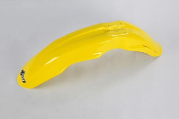 plastique ufo garde boue avant motocross suzuki 125 250 450 rm rmz 2001 2002 2003 2004 2005 2006 2007 2008 2009 2010 2011 2012 jaune