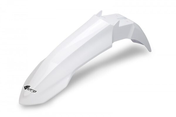 plastique ufo garde boue avantenduro yamaha 250 450 wrf 2024 2025 blanc