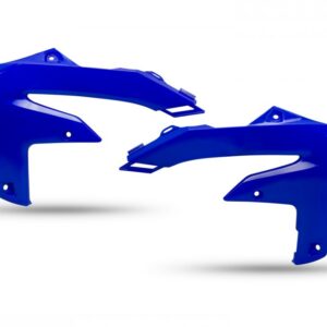 plastique ufo ouie de radiateur enduro yamaha 250 450 wrf 2024 2025 bleu