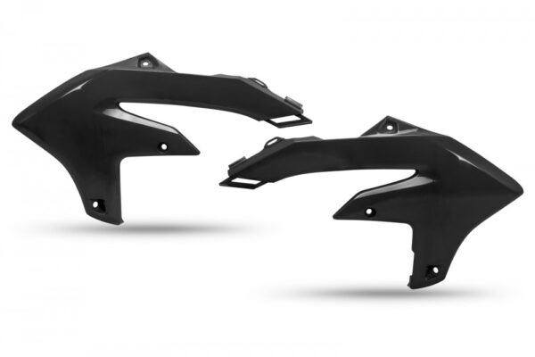 plastique ufo ouie de radiateur enduro yamaha 250 450 wrf 2024 2025 noir
