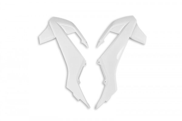 plastique ufo ouie de radiateur motocross gasgas 65 mc 2021 2022 2023 blanc