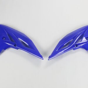 plastique ufo ouies de radiateur avant enduro yamaha 450 wrf 2012 2013 2014 2015 bleu