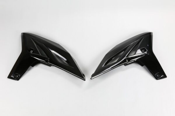 plastique ufo ouies de radiateur avant enduro yamaha 450 wrf 2012 2013 2014 2015 noir