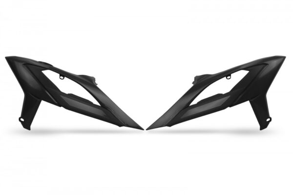 plastique ufo ouies de radiateur enduro beta 125 200 250 300 350 390 430 480 rr rx 2023 2024 noir
