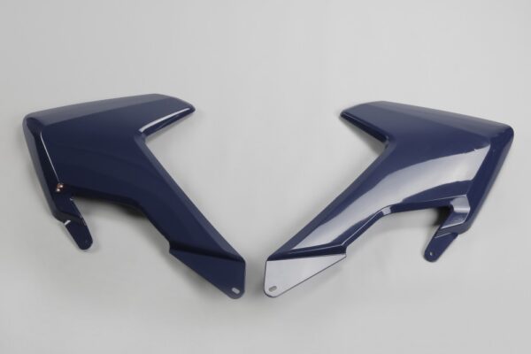 plastique ufo ouies de radiateur motocross husqvarna 125 250 350 450 tc fc 2016 2017 2018 bleu