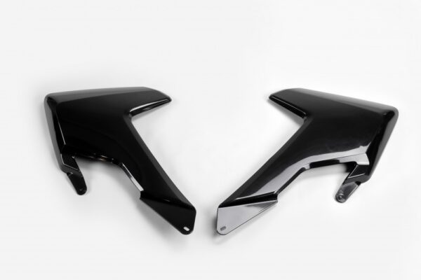 plastique ufo ouies de radiateur motocross husqvarna 125 250 350 450 tc fc 2016 2017 2018 noir