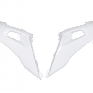plastique ufo ouies de radiateur motocross husqvarna 125 250 350 450 tc fc 2019 2020 2021 2022 blanc