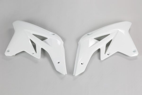 plastique ufo ouies de radiateur motocross suzuki 250 rmz 2007 2008 2009 blanc