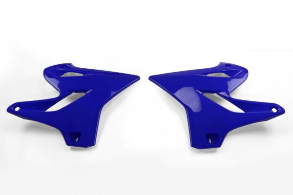 plastique ufo ouies de radiateur motocross yamaha 125 250 yz 2015 2016 2017 2018 2019 2020 2021 bleu