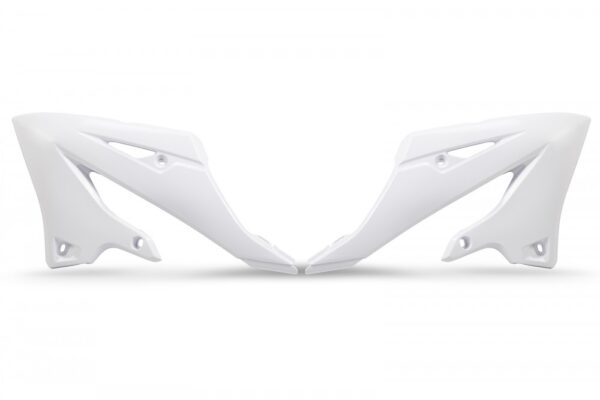 plastique ufo ouies de radiateur motocross yamaha 125 250 yz 2022 2023 2024 2025 blanc