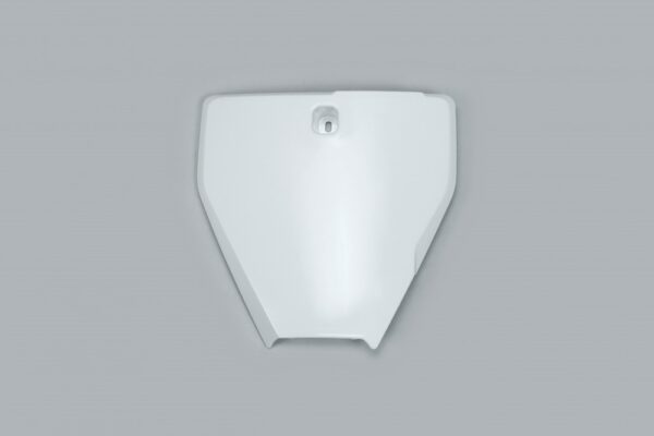 plastique ufo plaque avant motocross husqvarna 85 tc 2018 2019 2020 2021 2022 2023 2024 blanc