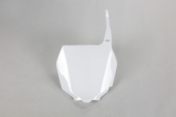 plastique ufo plaque avant motocross suzuki 125 250 450 rm rmz 2001 2002 2003 2004 2005 2006 2007 2008 2009 2010 2011 2012 blanc