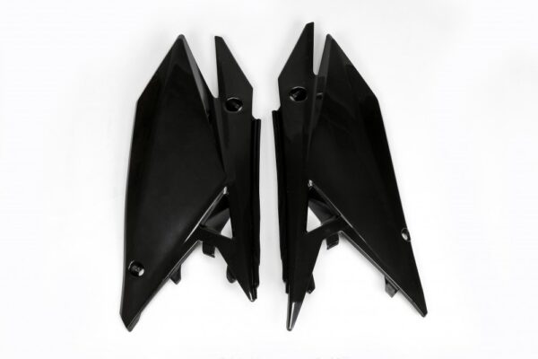 plastique ufo plaque latérale motocross suzuki 250 450 rmz 2018 2025 noir