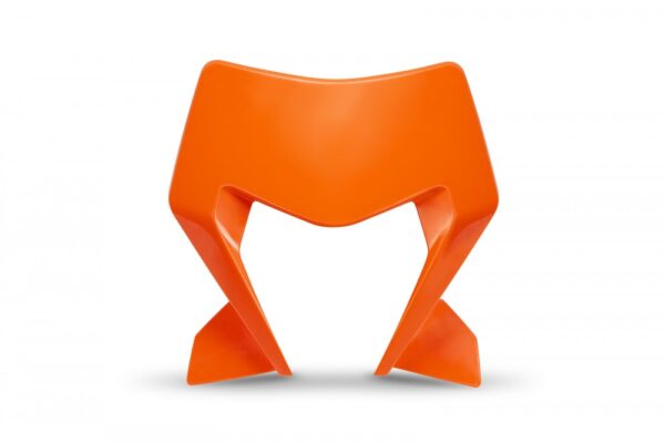 plastique ufo plaque phare enduro ktm 125 250 300 350 450 500 exc excf 2024 2025 orange