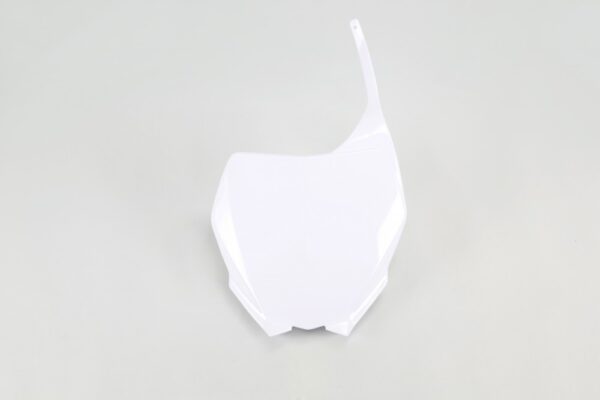 plastique ufo plaques avant motocross yamaha 125 250 yz 2002 2003 2004 2005 2006 2007 2008 2009 2010 2011 2012 2013 2014 blanc
