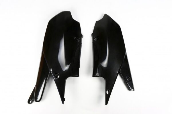 plastique ufo plaques latérale enduro yamaha 250 450 wrf 2020 2021 2022 2023 2024 noir