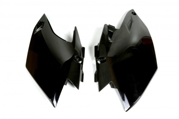 plastique ufo plaques latérales avant enduro yamaha 450 wrf 2012 2013 2014 2015 noir