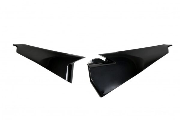 plastique ufo plaques latérales haute enduro husqvarna 125 250 300 350 450 500 te fe 2020 2021 2022 2023 noir