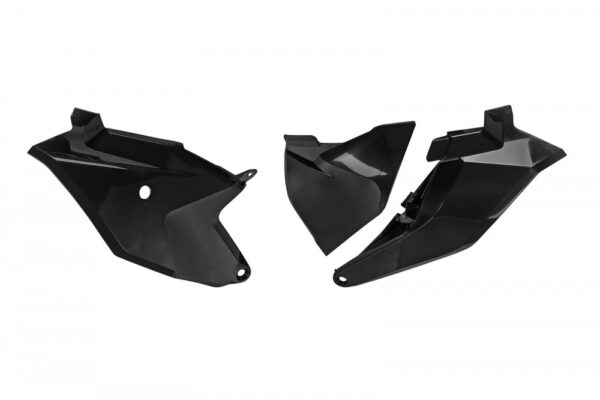 plastique ufo plaques latérales motocross gasgas 85 mc 2021 2022 2023 2024 noir